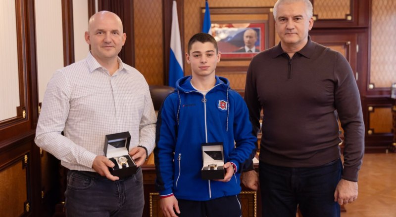 Прославил Крым! Владлен Билялов завоевал бронзовую награду первенства мира по кёкусинкан карате. Фото пресс-службы главы Республики Крым.