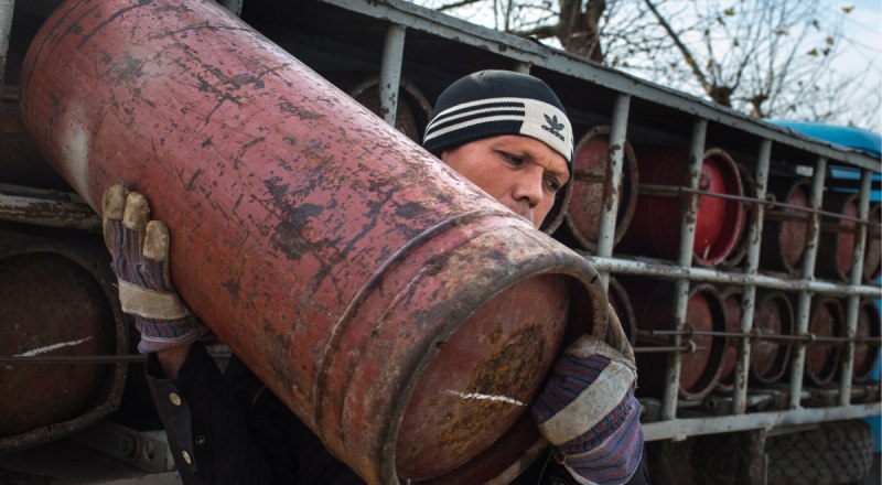 Жители крымских сёл ждут стабильной поставки газа.