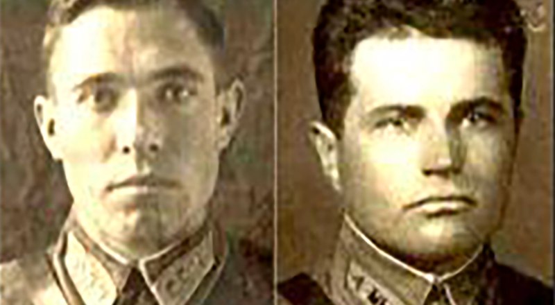 Пётр Чиркин, Григорий Храпай (слева направо).