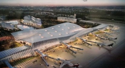 Так согласно принятому проекту может выглядеть аэропорт «Симферополь» в 2018 году.
