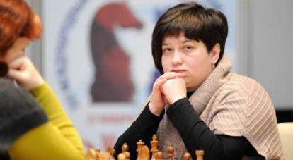 Международный мастер по шахматам Оксана Грицаева.