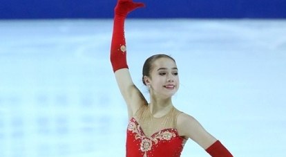 Победительница юношеского олимпийского фестиваля фигуристка Алина Завгитова. 