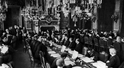 Открытие Парижской мирной конференции 18 января 1919 года.