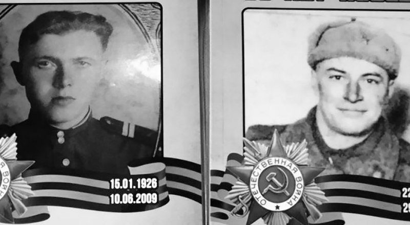 Пётр Плакса, Иван Продан (справа-налево). Фото из семейного архива читателей.