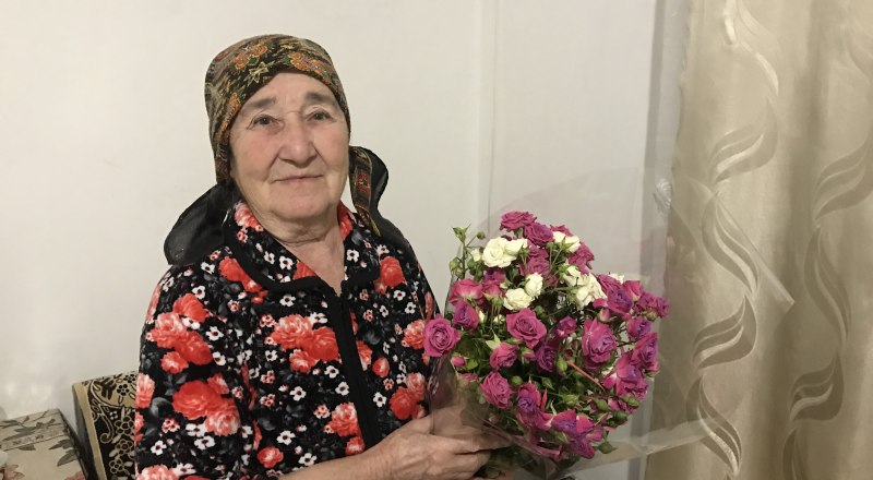 Бабушка Диляра из села Камышлы.