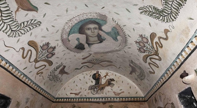 Копия склепа Деметры в Керчи. Фото предоставлено Восточно-Крымским историко-культурным музеем-заповедником.