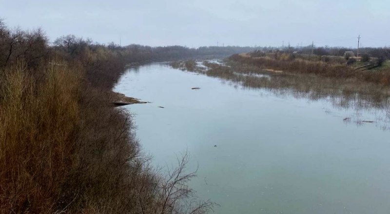 Северо-Крымский канал начал заполняться водой.