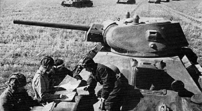 В составе 172-й дивизии, сражавшейся на Перекопе, было всего 66 танков Т-34, Т-37 и Т-38. /Фото с сайта perekop.ru