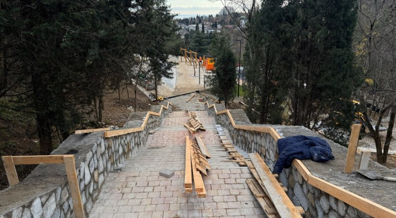 Работы в парке будут продолжены. Он должен стать абсолютно безопасным для детей и взрослых.