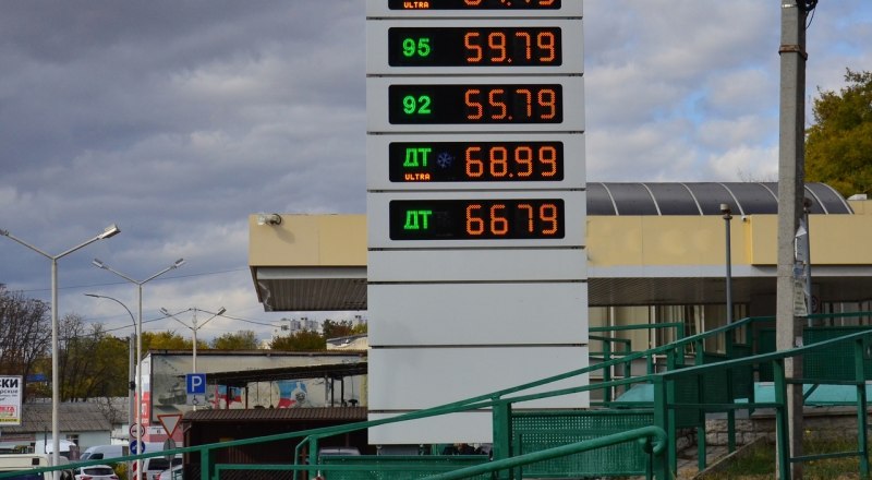 Актуальные цены на топливо на 17 октября 2023 года.