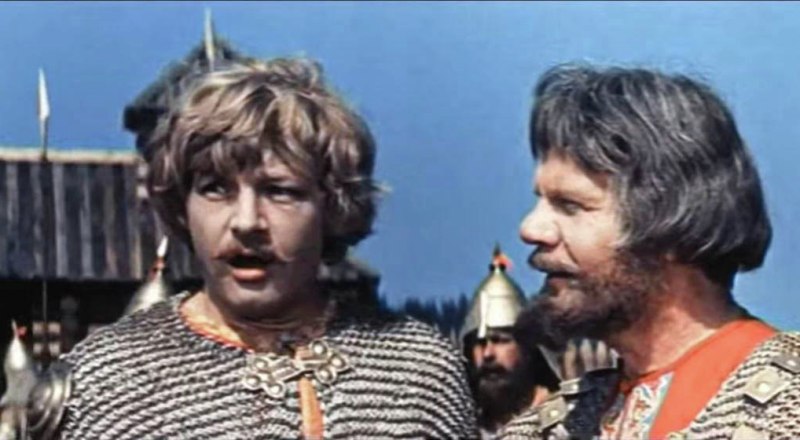 Михаил Кононов и Михаил Пуговкин в фильме «Финист - Ясный сокол».