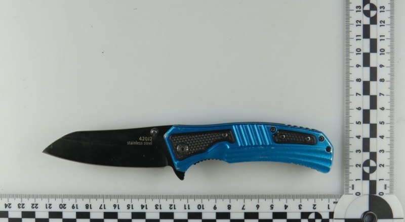 Пугание ножом может привести к двухлетнему отбыванию срока. Фото МВД по РК.