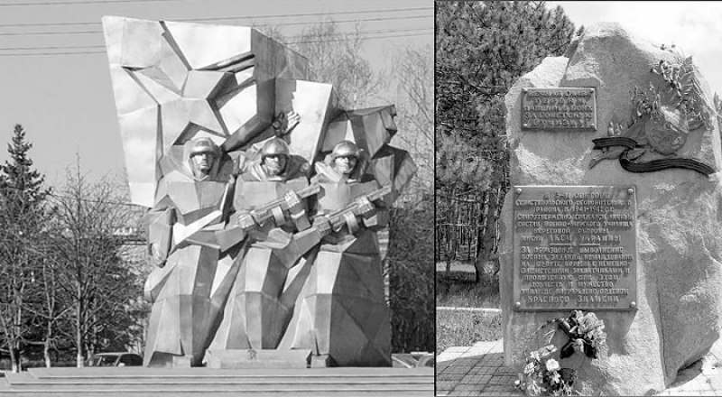 Памятники подольским курсантам на Ильинском рубеже и севастопольским - на Мекензиевых Горах открыли в 1975-м.
