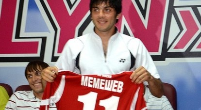 Воспитанник крымского футбола, игрок молодёжной сборной Украины Редван Мемешев.