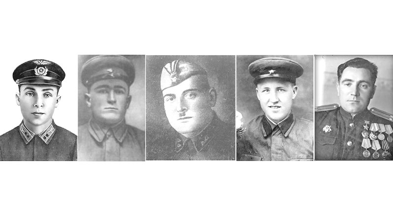 Крымчане - Василий Трубаченко, Григорий Выглазов, Григорий Схулухия, Василий Ревякин, Илья Тесленко.