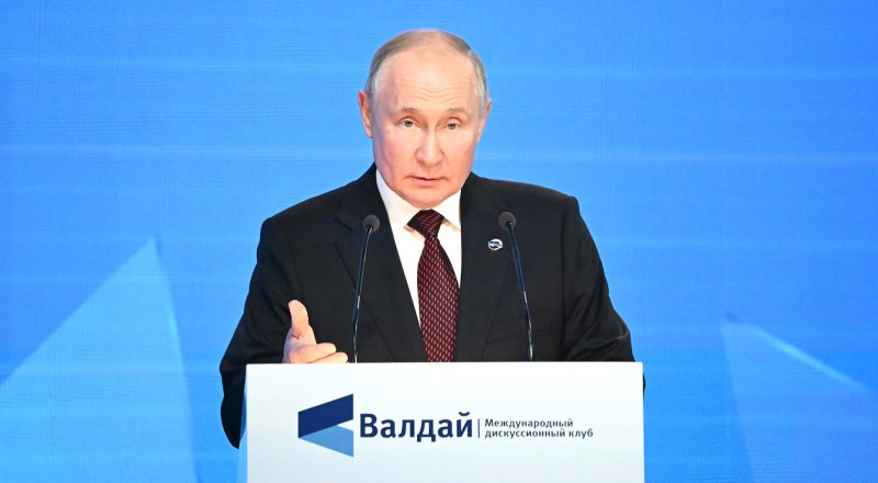Владимир Путин посоветовал западным коллегам избавиться от спеси. Фото с сайта Кремля.
