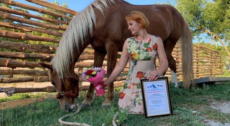 Ветеринар и член Федерации конного спорта Севастополя Ольга Маркеева.