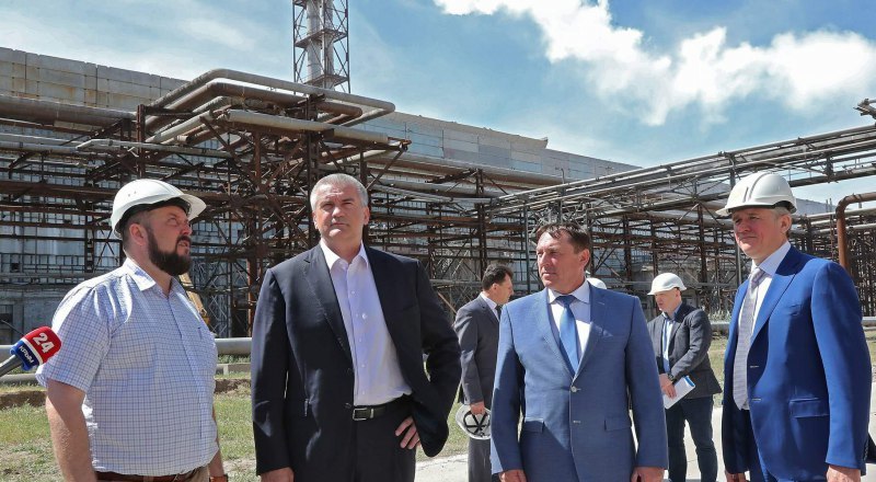 Проект водоснабжения «Крымского титана» всё ещё находится в стадии разработки.