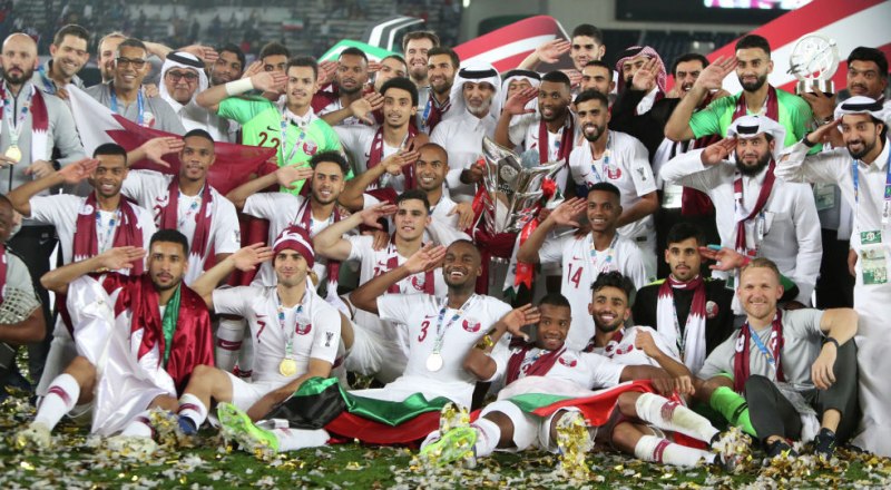 Сборная Катара - счастливый обладатель Кубка Азии - 2019.