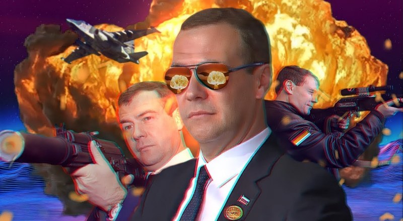 Пользователи соцсетей и популярных мессенджеров считают, что российскую делегацию на переговорах в Стамбуле должен возглавить Дмитрий Медведев. Коллаж из открытых источников.