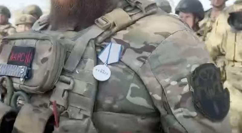 Снимок из видео оперштаба Республики Крым.