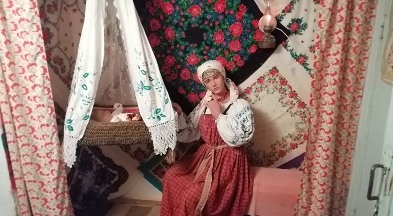 Музей, посвящённый быту Малороссии. Фото Наталии КОСТРОВОЙ. 