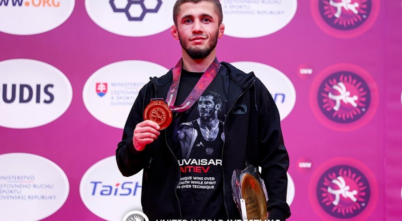 Симферополец Эмин Сефершаев во второй раз в карьере стал чемпионом Европы по греко-римской борьбе. Фото Kadir Caliskan, United World Wrestling.