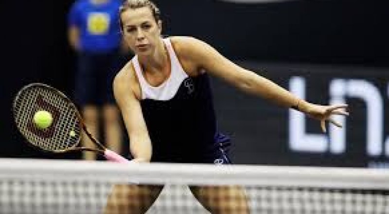 Играет четвертьфиналистка открытого чемпионата Австралии-2020 Анастасия Павлюченко.