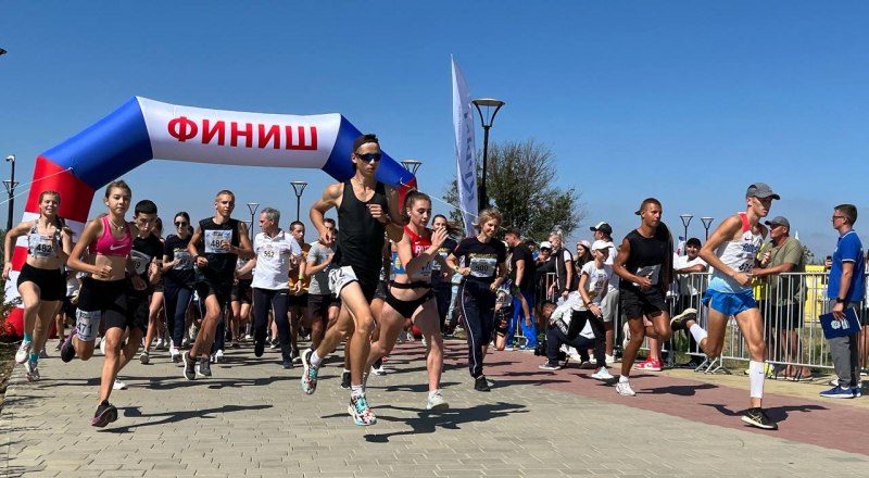 В Саках прошёл традиционный «Кросс нации». Фото Министерства спорта Республики Крым.