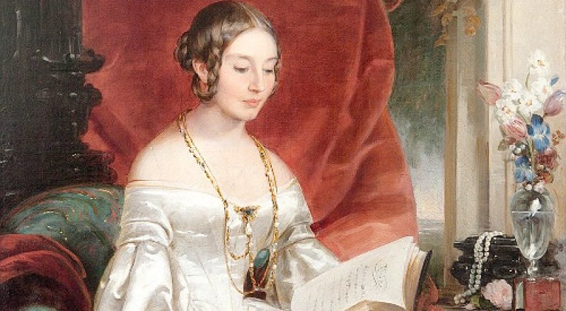 Кристина Робертсон. Портрет Марии Барятинской. Фоторепродукция Дарьи Фращенко.