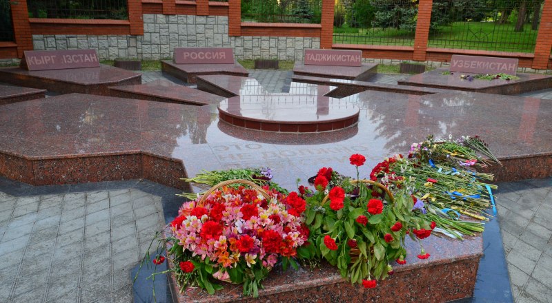 Мемориал депортированным в Симферополе.